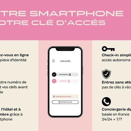 Hotel Gambettes - Entree Autonome, Reception En Ligne - Encore Mieux Limoges Exteriér fotografie